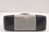 Authentic GUCCI Shoulder Hand Bag Purse Canvas Leather 0021103 Black 1930K
