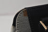 Authentic GUCCI Shoulder Hand Bag Purse Canvas Leather 0021103 Black 1930K
