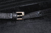 Authentic GUCCI Shoulder Hand Bag Purse Canvas Leather 0021103 Black 1930K