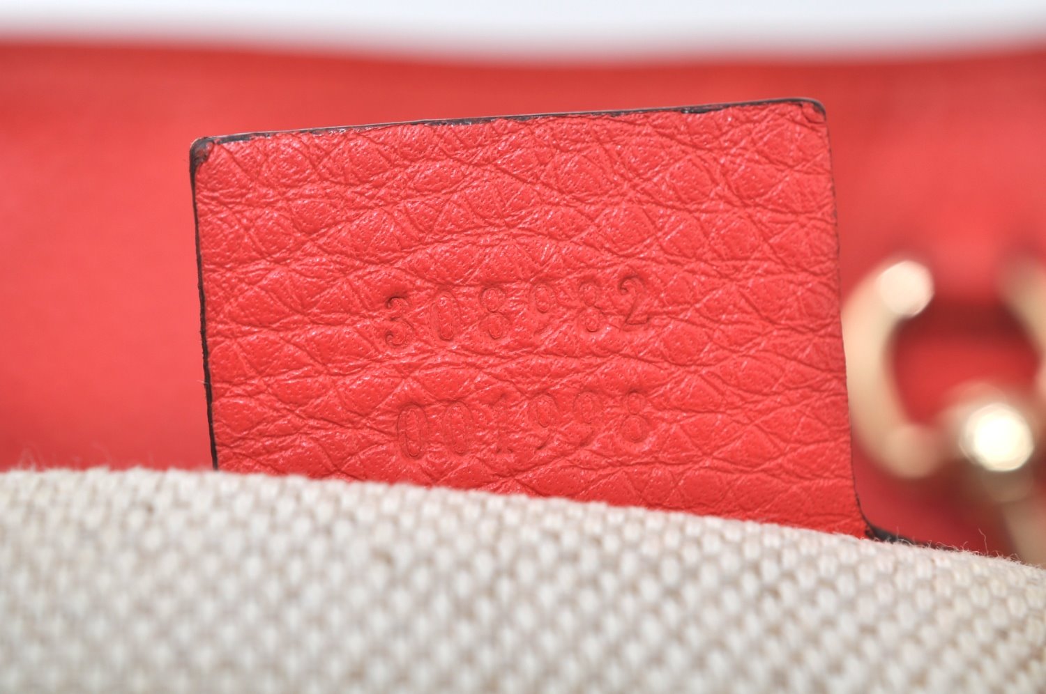 Authentic GUCCI SOHO Tassel Shoulder Tote Bag Chain Leather 308982 Pink 1931J