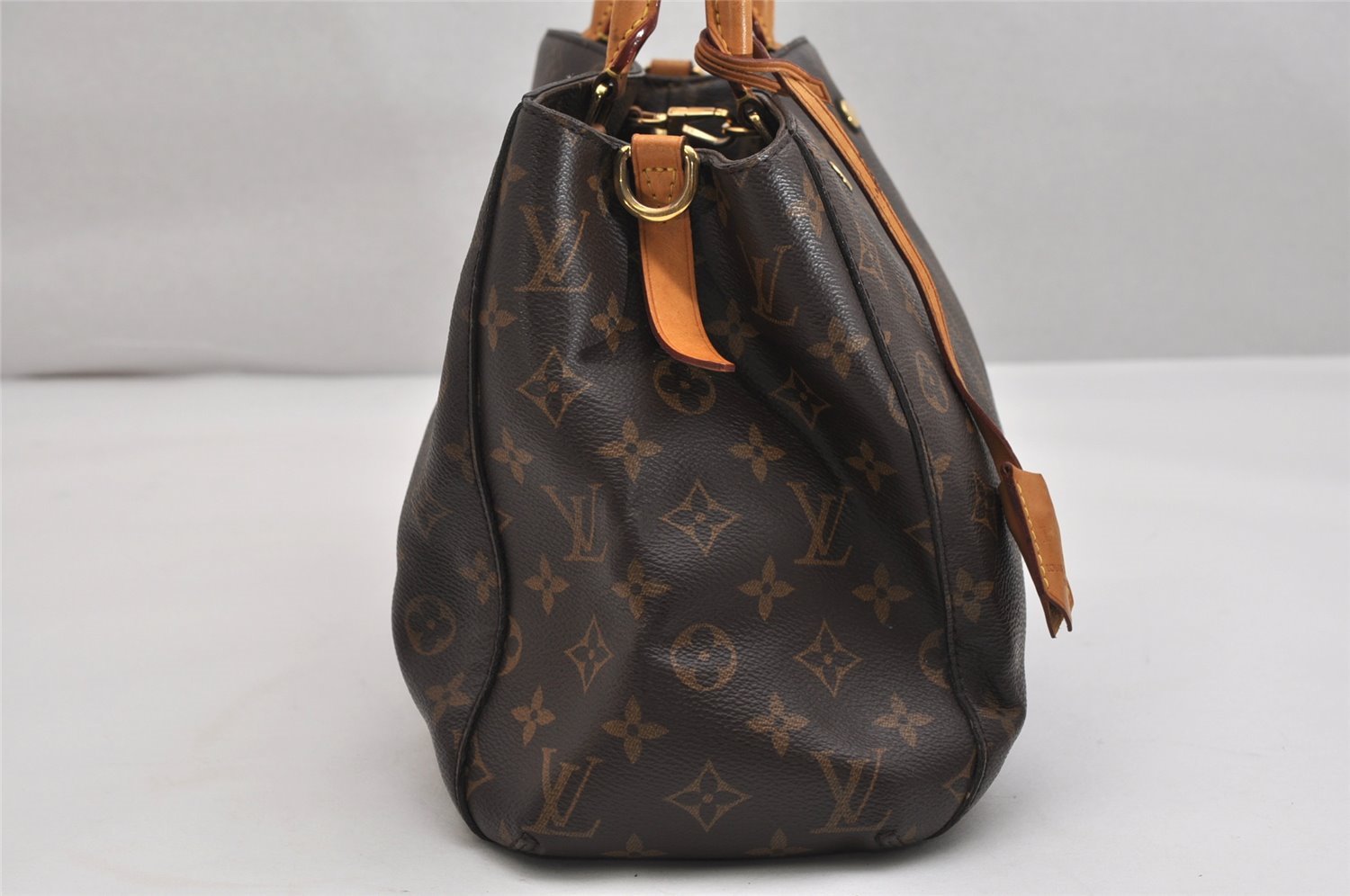 Authentic Louis Vuitton Monogram Montaigne MM 2Way Hand Bag M41056 LV 1931K