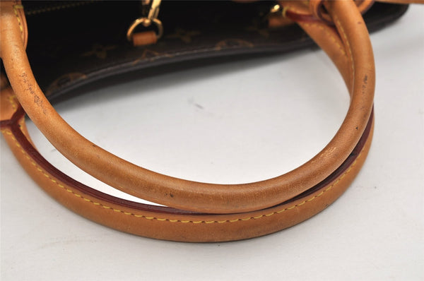 Authentic Louis Vuitton Monogram Montaigne MM 2Way Hand Bag M41056 LV 1931K