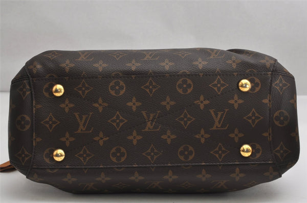 Authentic Louis Vuitton Monogram Montaigne MM 2Way Hand Bag M41056 LV 1931K