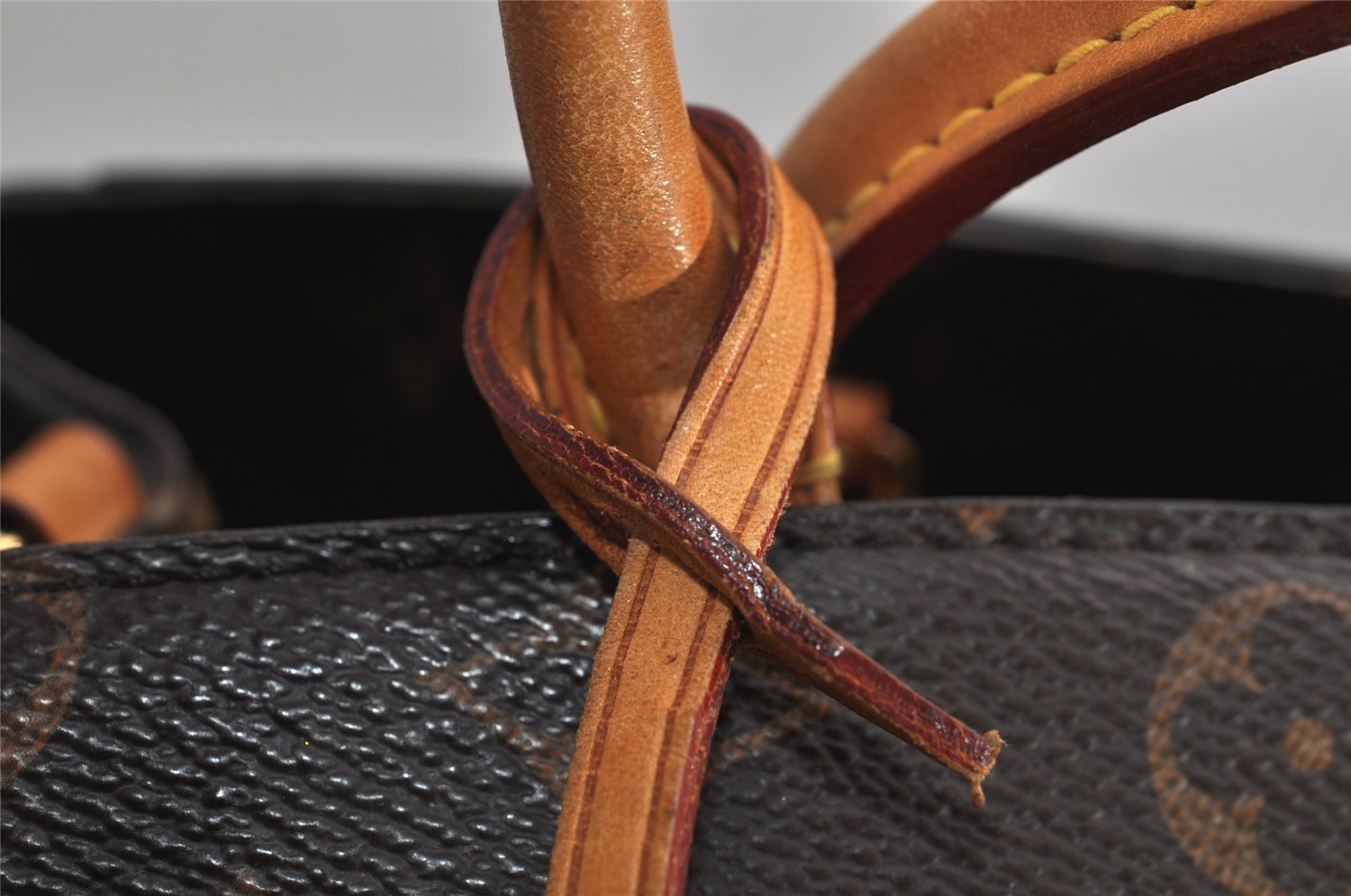 Authentic Louis Vuitton Monogram Montaigne MM 2Way Hand Bag M41056 LV 1931K