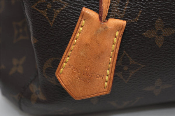 Authentic Louis Vuitton Monogram Montaigne MM 2Way Hand Bag M41056 LV 1931K