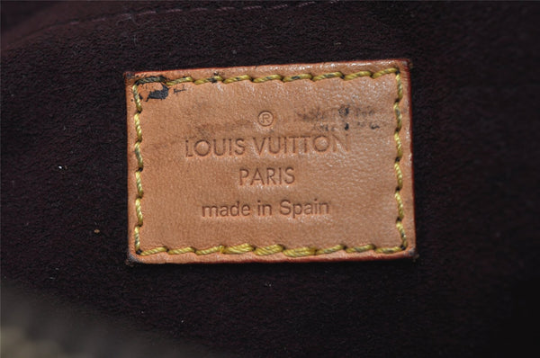 Authentic Louis Vuitton Monogram Montaigne MM 2Way Hand Bag M41056 LV 1931K