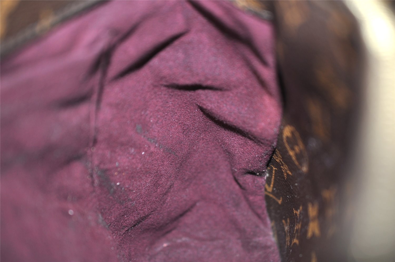 Authentic Louis Vuitton Monogram Montaigne MM 2Way Hand Bag M41056 LV 1931K