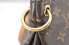 Authentic Louis Vuitton Monogram Pallas 2Way Hand Bag Brown M40907 LV 1933K