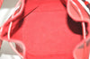 Authentic Louis Vuitton Epi Petit Noe Shoulder Drawstring Bag M44107 Red 1934J