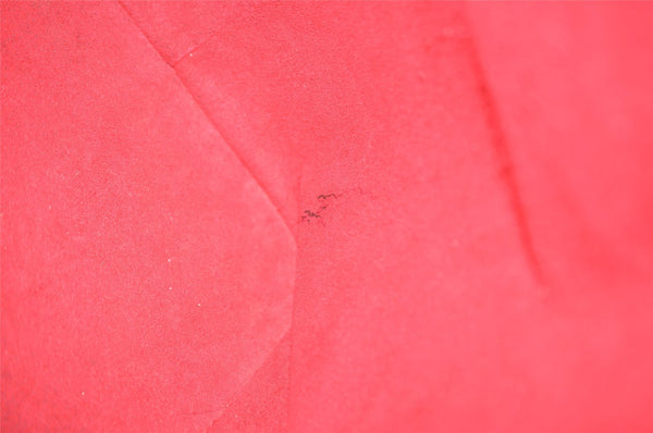 Authentic Louis Vuitton Epi Petit Noe Shoulder Drawstring Bag M44107 Red 1934J