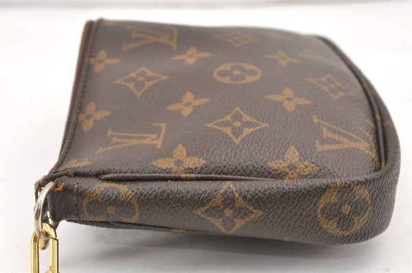Authentic Louis Vuitton Monogram Pochette Accessoires Pouch M51980 LV Junk 1934K