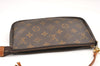 Authentic Louis Vuitton Monogram Pochette Accessoires Pouch M51980 LV Junk 1934K