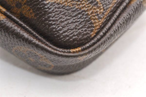 Authentic Louis Vuitton Monogram Pochette Accessoires Pouch M51980 LV Junk 1934K