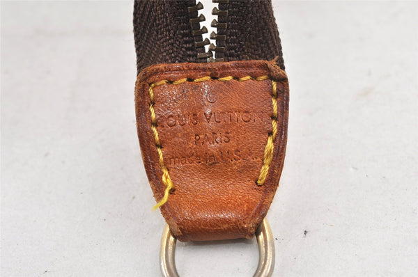 Authentic Louis Vuitton Monogram Pochette Accessoires Pouch M51980 LV Junk 1934K