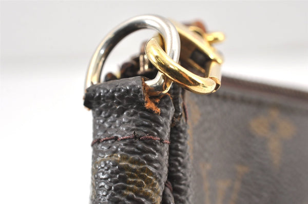 Authentic Louis Vuitton Monogram Pochette Accessoires Pouch M51980 LV Junk 1934K