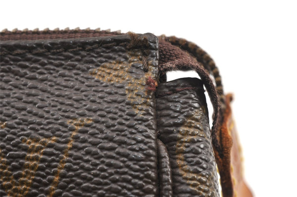 Authentic Louis Vuitton Monogram Pochette Accessoires Pouch M51980 LV Junk 1934K