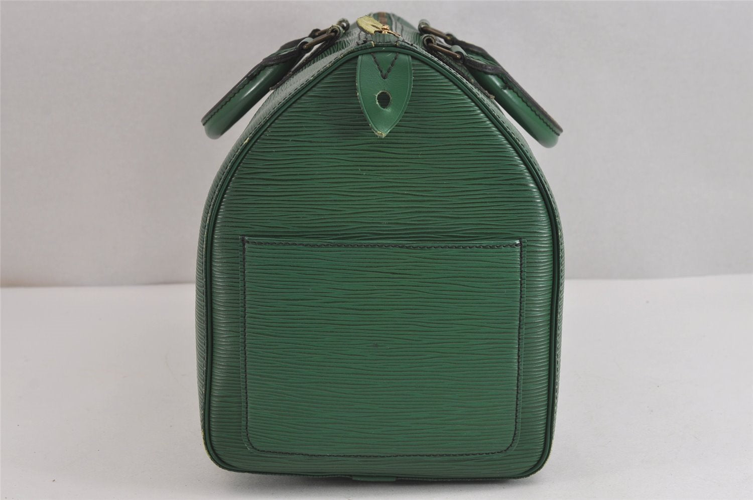 Authentic Louis Vuitton Epi Speedy 35 Hand Boston Bag Green M42994 LV 1935J