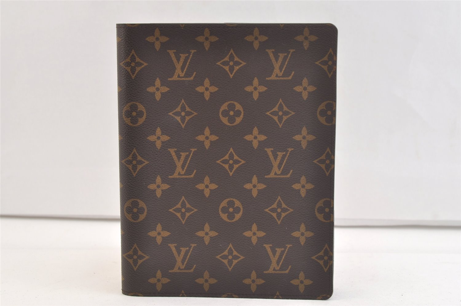 Authentic Louis Vuitton Monogram Agenda Bureau Note book Cover R20001 LV 1935K