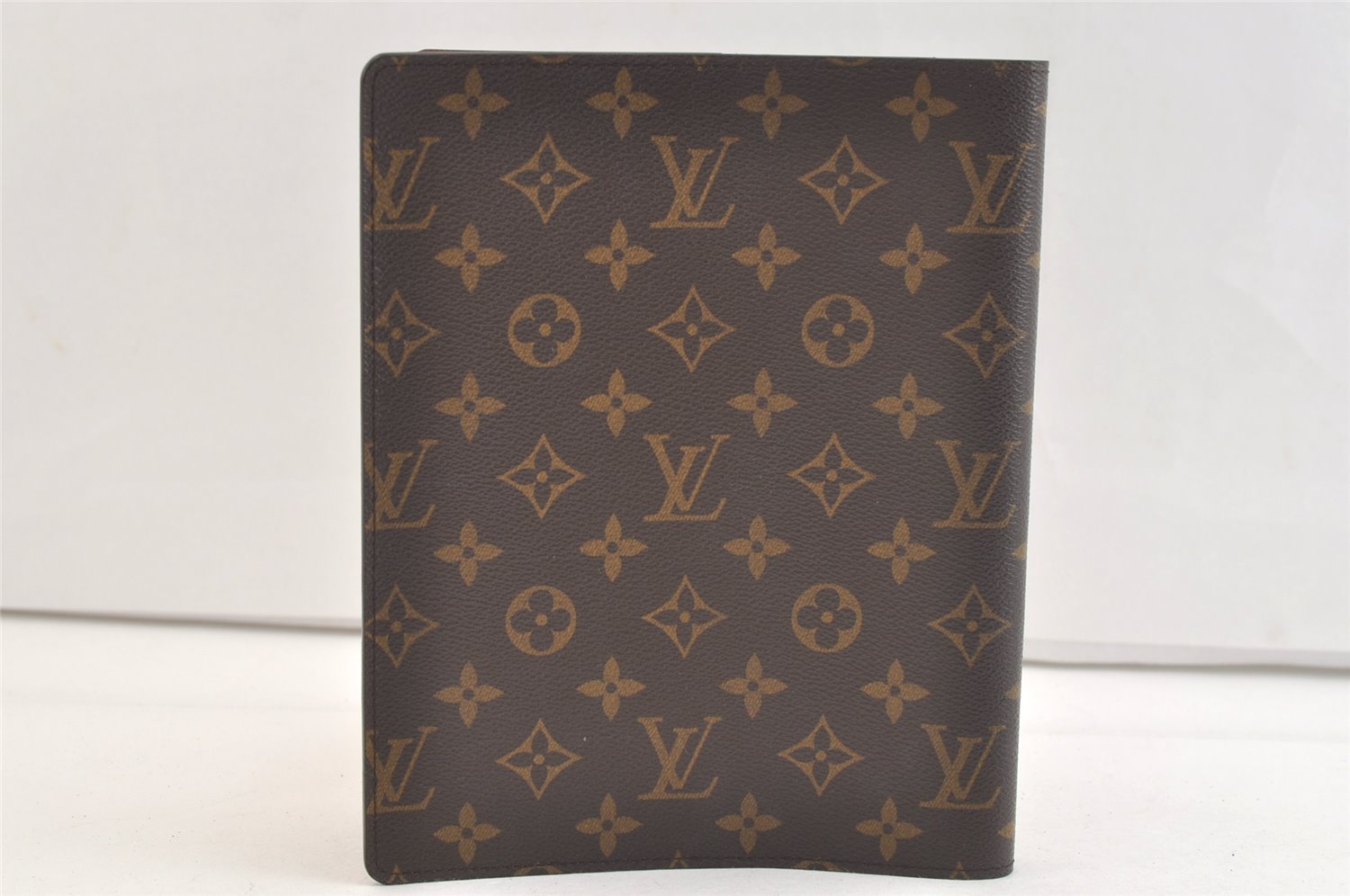 Authentic Louis Vuitton Monogram Agenda Bureau Note book Cover R20001 LV 1935K