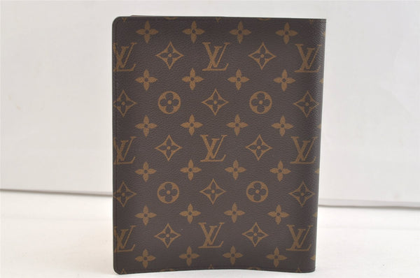 Authentic Louis Vuitton Monogram Agenda Bureau Note book Cover R20001 LV 1935K