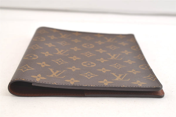 Authentic Louis Vuitton Monogram Agenda Bureau Note book Cover R20001 LV 1935K