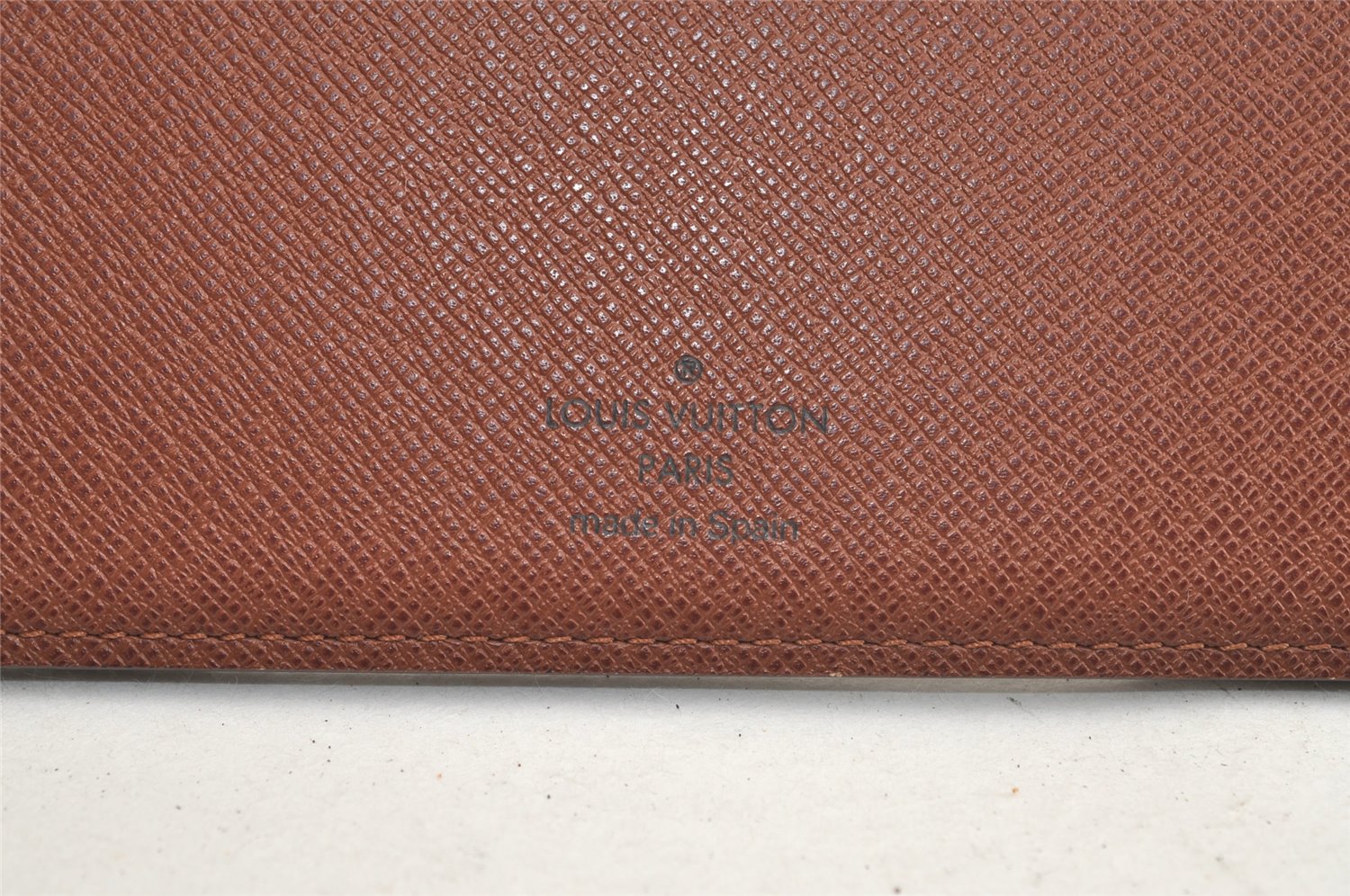 Authentic Louis Vuitton Monogram Agenda Bureau Note book Cover R20001 LV 1935K