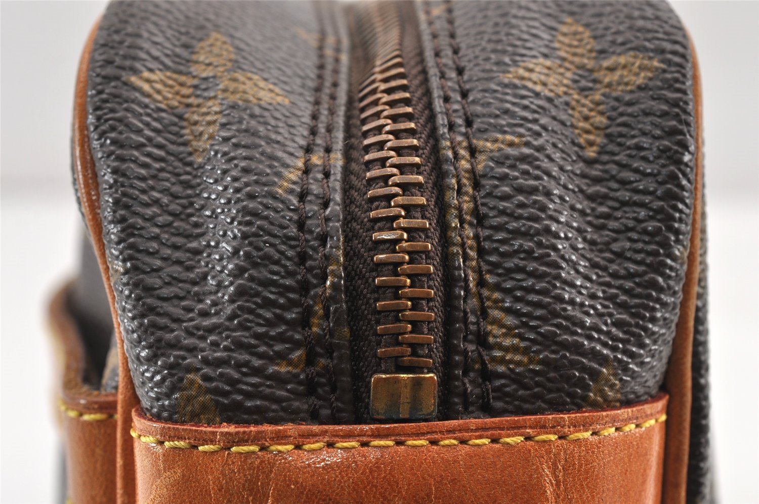 Authentic Louis Vuitton Monogram Compiegne 28 Clutch Hand Bag M51845 LV 1936K