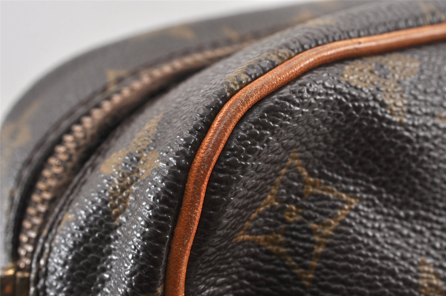 Authentic Louis Vuitton Monogram Compiegne 28 Clutch Hand Bag M51845 LV 1936K