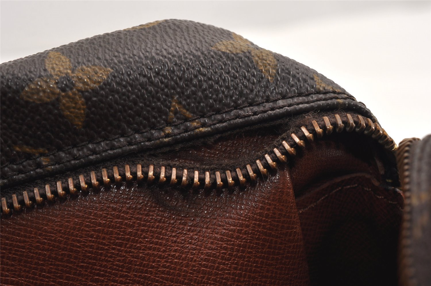 Authentic Louis Vuitton Monogram Compiegne 28 Clutch Hand Bag M51845 LV 1936K