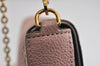 Auth Louis Vuitton Monogram Empreinte Pochette Felice Shoulder Bag Pink 1937J