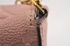 Auth Louis Vuitton Monogram Empreinte Pochette Felice Shoulder Bag Pink 1937J