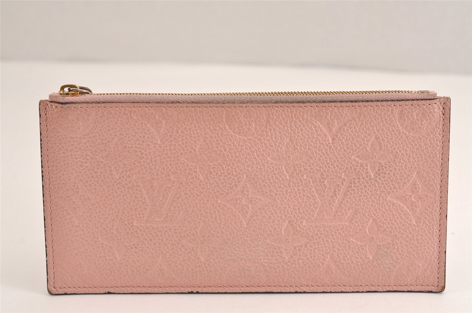 Auth Louis Vuitton Monogram Empreinte Pochette Felice Shoulder Bag Pink 1937J