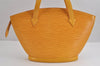 Authentic Louis Vuitton Epi Saint Jacques Hand Bag Yellow M52279 LV 1938J