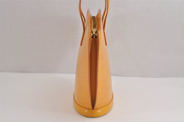 Authentic Louis Vuitton Epi Saint Jacques Hand Bag Yellow M52279 LV 1938J