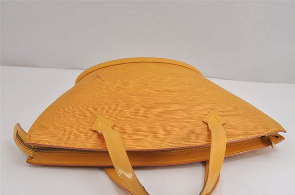 Authentic Louis Vuitton Epi Saint Jacques Hand Bag Yellow M52279 LV 1938J