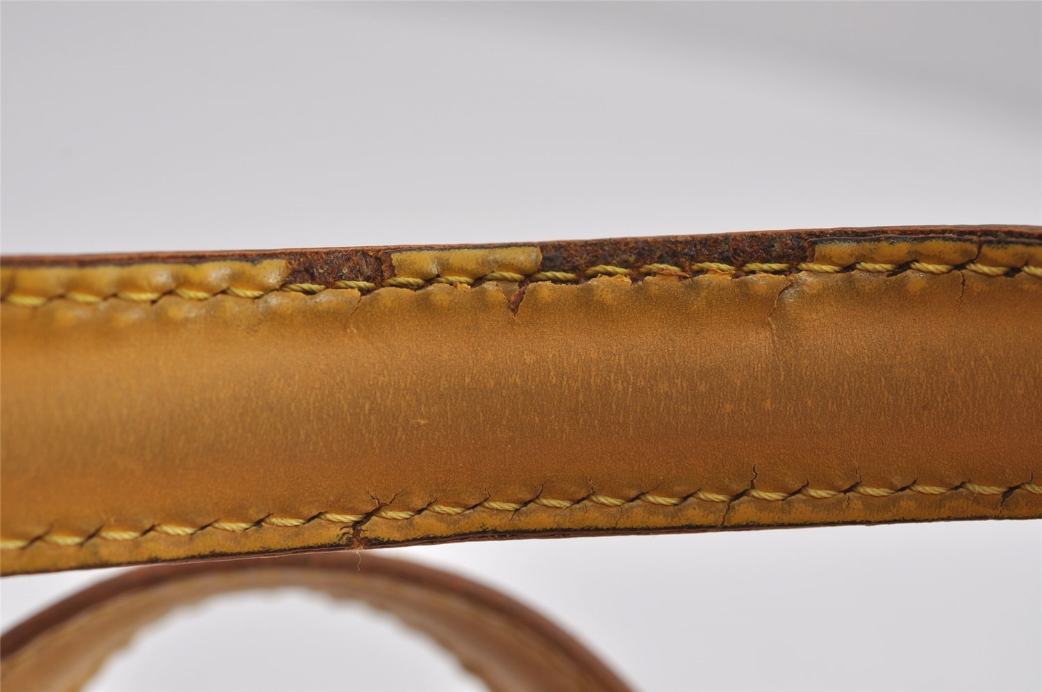 Authentic Louis Vuitton Epi Saint Jacques Hand Bag Yellow M52279 LV 1938J