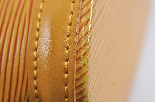 Authentic Louis Vuitton Epi Saint Jacques Hand Bag Yellow M52279 LV 1938J