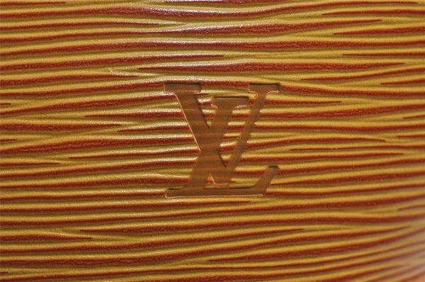 Authentic Louis Vuitton Epi Saint Jacques Hand Bag Yellow M52279 LV 1938J