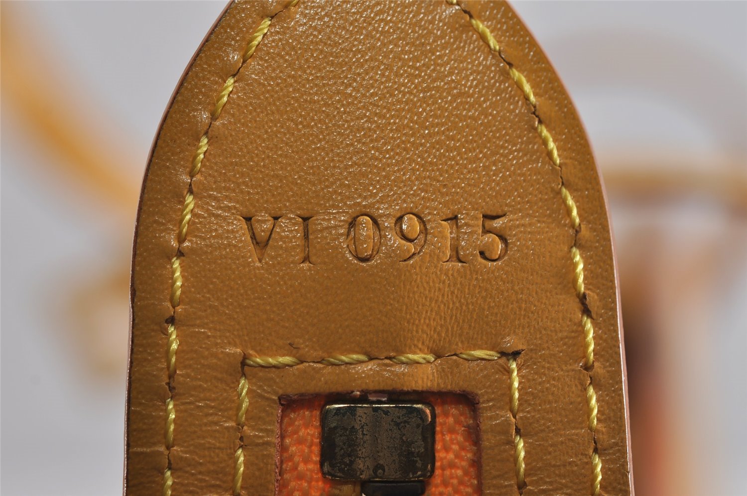 Authentic Louis Vuitton Epi Saint Jacques Hand Bag Yellow M52279 LV 1938J