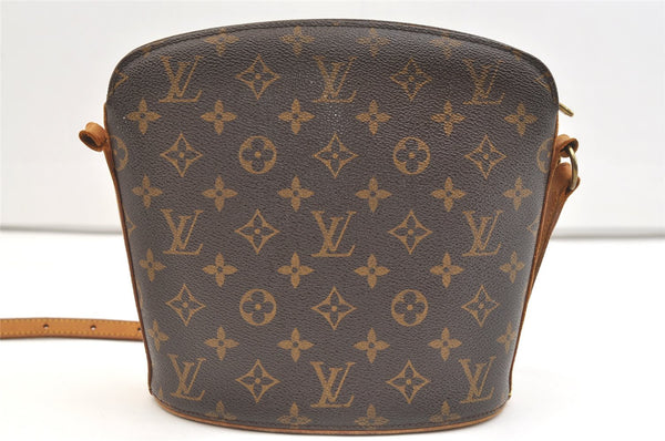 Authentic Louis Vuitton Monogram Drouot Shoulder Cross Bag M51290 Junk 1938K