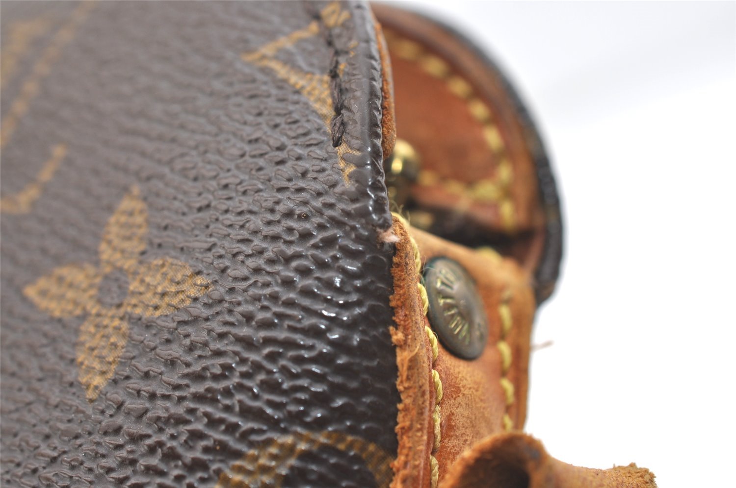 Authentic Louis Vuitton Monogram Drouot Shoulder Cross Bag M51290 Junk 1938K