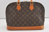 Authentic Louis Vuitton Monogram Alma Hand Bag Purse M51130 LV 1939J