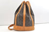 Authentic Louis Vuitton Monogram Randonnee PM Shoulder Bag M42243 LV 1940K