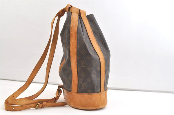 Authentic Louis Vuitton Monogram Randonnee PM Shoulder Bag M42243 LV 1940K