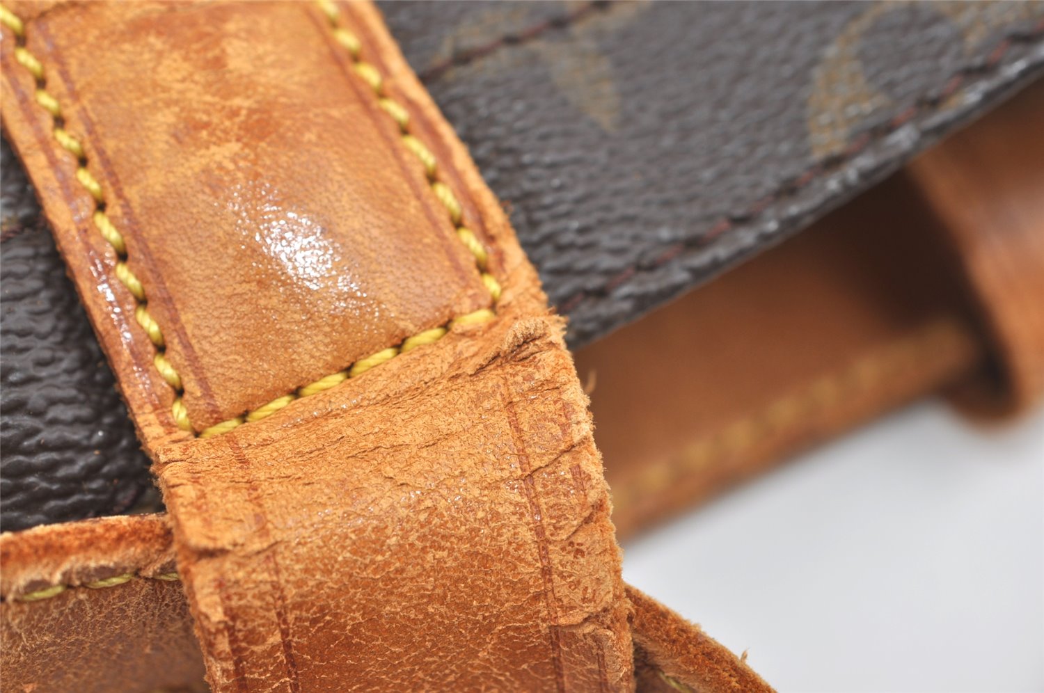 Authentic Louis Vuitton Monogram Randonnee PM Shoulder Bag M42243 LV 1940K