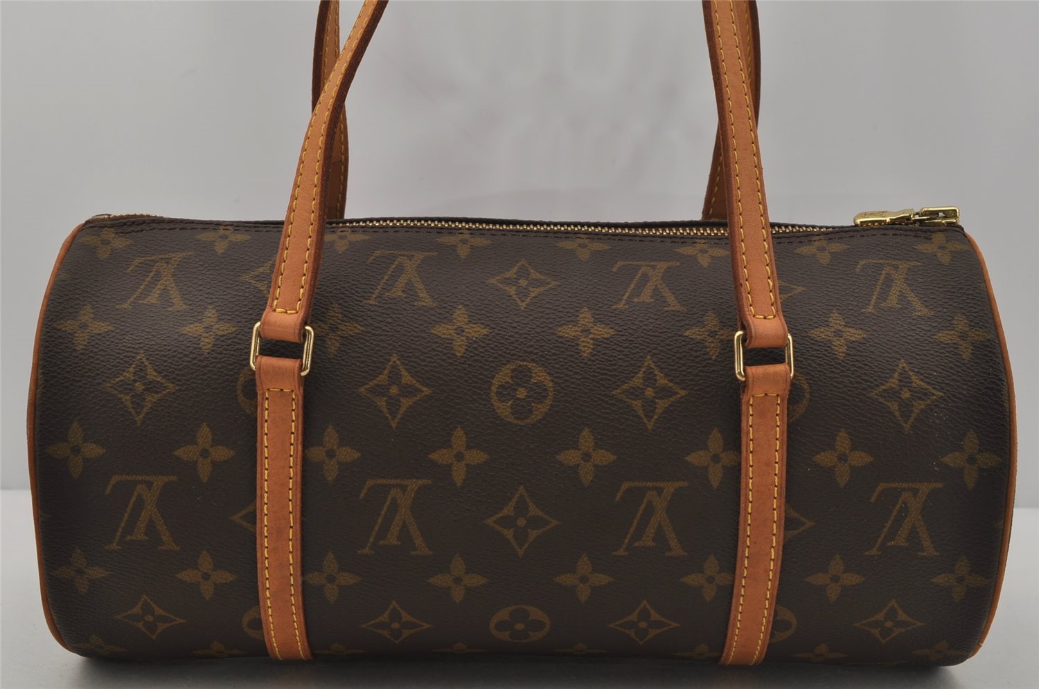 Authentic Louis Vuitton Monogram Papillon 30 Hand Bag M51385 LV 1941J