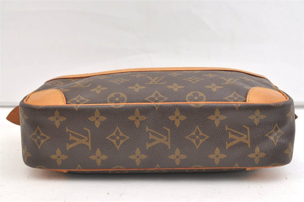Authentic Louis Vuitton Monogram Compiegne 28 Clutch Hand Bag M51845 LV 1942K