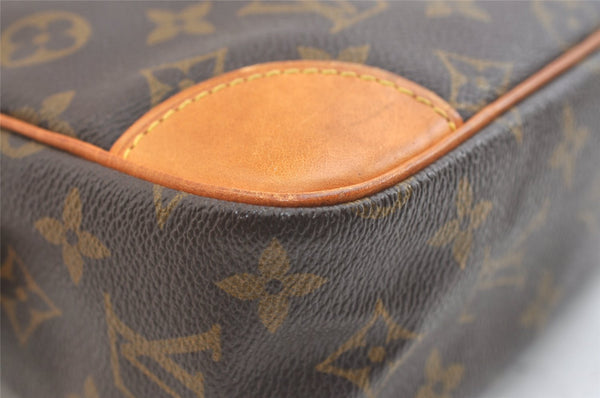 Authentic Louis Vuitton Monogram Compiegne 28 Clutch Hand Bag M51845 LV 1942K