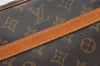 Authentic Louis Vuitton Monogram Compiegne 28 Clutch Hand Bag M51845 LV 1942K