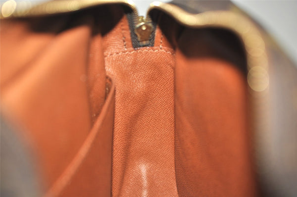 Authentic Louis Vuitton Monogram Compiegne 28 Clutch Hand Bag M51845 LV 1942K